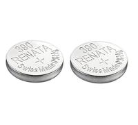 Renata - Batería Individual para Reloj, Producto Suizo, Renata 390 o SR1130SW o AG10, 1,5 V 2 x 390 or SR 1130 SW Silver