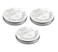 Renata - Batería Individual para Reloj, Producto Suizo, Renata 390 o SR1130SW o AG10, 1,5 V 3 x 390 or SR 1130 SW Silver