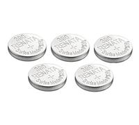 Renata - Batería Individual para Reloj, Producto Suizo, Renata 390 o SR1130SW o AG10, 1,5 V, 5 x 390 or SR 1130 SW Silver