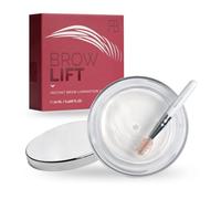 Renata Beauty Cera Fijadora de Cejas Transparente con Efecto Laminado Instantáneo - Gel Fijación Fuerte 24 h - Pegamento de Cejas Sin Residuos - Cepillo incluido - Fabricado en Italia - 12 ml