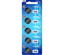 Renata-CR1620-3V-Batería de Litio, Pilas de Boton, Pilas Reloj Pulsera, 5 Unidades
