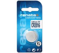 Renata CR2016 3V litio moneda celular reloj batería DL2016, Rec. p. 2016, BR 2016 (5 x CR 2016)