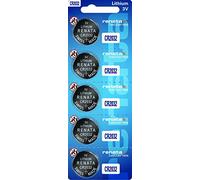 Renata CR2032 - Pilas de botón de litio 2032 (3 V, 5 unidades)