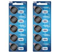 Renata CR2032 - Pilas de botón de litio de 3 V 2032 (10 unidades)