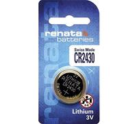Renata CR2430.CU batería de litio, 285mAh