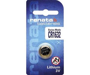 Renata Knopfzelle CR 1632 Lithium