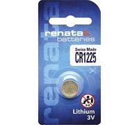 Renata - Lote de 2 ampollas de 1 Pila de botón de Litio CR1225 3V 48mAh