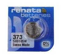 Renata - Lote de pilas 373 SR916SW, color plata, 1,55 V