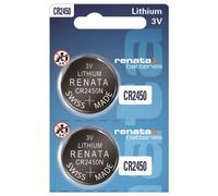 Renata CR2450 - Pilas de botón de litio de 3 V 2450 (2 unidades)