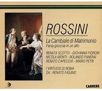 Renata Scotto, Fanny-Rolando Panerai, Tobia Mill, Renato Capecchi, Slook-Nicola Monti - Rossini - La cambiale di Matrimonio