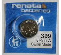 Renata / Swatch Group - Pila botón óxido de plata 399 RENATA 1.55V 55mAh - Blister(s) x 1