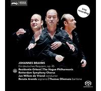 Renate Arends, soprano;Thomas Oliemans;The Hague Philharmonic - Brahms:Requiem Alemán