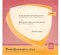 RENATE LAUTH-LÜSSE - O Jesu, ich wär so gern heilig und rein/Wird dir beim Pilgern der Fuß auch müd`(7" Vinyl Single)(Frohe Botschaft im Lied 45 674)