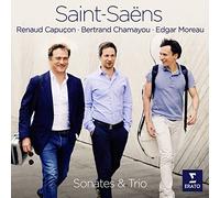 Renaud Capuçon, Edgar Moreau, Bertrand Chamayou – Saint-Saëns: Sonates & Trio – CD – Erato Audio
