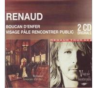 Renaud - Coffret 2 CD : Boucan d'enfer / Visage pale rencontrer public