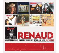Renaud - Intégrale Des Enregistrements Studio Et Live. 1975 - 1983