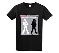 Renaud Mon Film Sur Moi Et Mes Chansons Prfres De Moi T-Shirt Graphic tee Printed Top Mens Black Shirt L