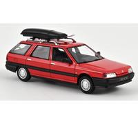 Norev B-M-W Renault 21 Nevada 1989 Red with Accessories 1:43