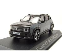 NOREV 1/43 RENAULT 4 Y TECH ELECTRIC 2025 GRIS MODELO ESTÁTICO DIECAST