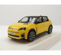 Renault 5 E-Tech 100% Eléctrico 2024 Amarillo Negro Modelo 1:43 Norev