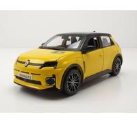 Renault 5 E-Tech Coche Eléctrico Amarillo 1:24 Bburago Die-Cast
