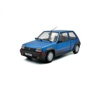 1:18 SOLIDO Renault R5 Gt Turbo Mk1 1985 Alpine Blue SL1810004