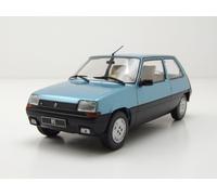Renault 5 GTL 1985 Azul Metalizado Modelo Coche 1:24 Whitebox
