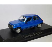 Norev RENAULT 5 ALPINE 1977 BLUE 1:43 REPROD.2024