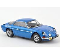 Norev 1:18 Alpine A110 1600S 1972 - Azul con Logotipo Lateral