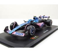 Renault Alpine A523 #10 Fórmula 1 2023 Gasly Con Casco Auto Modelo 1:43 Bburago
