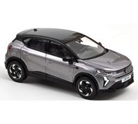 Renault Captur 2024 Gris Ostra Y Negro Modelo 1:43 517767 NOREV