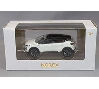 Renault Captur Esprit Alpine 2024 Blanco Nacarado y Negro 1/64