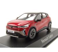 Renault Captur Esprit Alpine 2024 Modelo Coche 1:43 Norev Die-Cast Negro Rojo