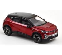 Renault Captur Esprit Alpine 2024 Rojo Llama Y Negro 1:43 Modelo 517766 NOREV