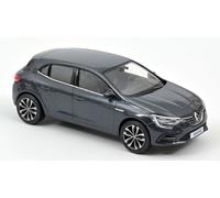 Norev - Coche miniatura de colección Renault Mégane 2020 a escala 1:43 Gris titanio 517667