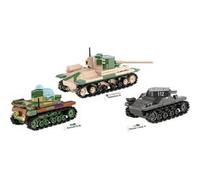 COBI 2740 Executive Museum Set PAZER I, Valentine IX, Renault R35