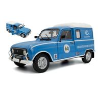 Renault R4l F4 Van Gordini Service 1976 Azul/Blanco 1:18 Modelo 1802209 Solido