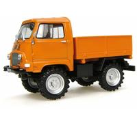 Renault Simpar Castor 1200D 1965 Naranja 1:43 Modelo Universal Hobbies
