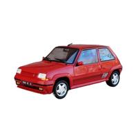 Renault Supercinq GT Turbo 1989 Modelo Coche aleación fundida presión Escala 1:18 decoración para el hogar