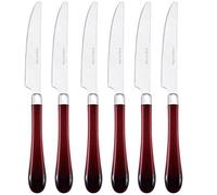 Renberg 60663 Set de 6 Cuchillos de Mesa de Acero Inoxidable, Multicolor