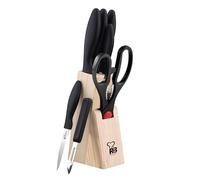 Renberg Set 8pcs (5 cuch+tijeras+pelador+tacoma).