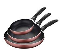 Renberg Q3259 Set 3pc sartenes (16,20,24cm) aluminio prensado, apto para inducción Paradise