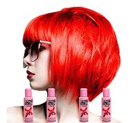 Renbow - Crazy Colour - Cremas de color semi-permanente para el cabello, 100 ml, 4 unidades