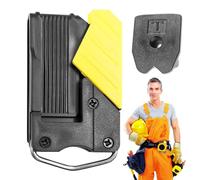 Renchey Clip Para Cinta Métrica - Soporte para Herramientas de Fijación en Cinturón - Organizador De Herramientas Con Gancho Resistente Para Electricistas Carpinteros Actividades Outdoor Escalada