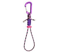 Renchey Cordón de Paracord, Correa de Paracord para Mochila con Mosquetón, Lanyard con Silbato, para Hombres Botella de Agua Deportes al Aire Libre Senderismo Trekking Escalada Camping Mochila