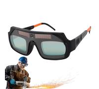 Renchey Gafas De Soldadura Con Auto Oscurecimiento - Protección Visual Con Amplio Rango De Oscuridad,Casco Ajustable Diseño Portátil Para Soldadura Corte Unisex