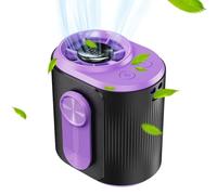 Renchey Ventilador Portátil | Abanico De Cinturón Silencioso Y Portátil - Potente Flujo De Aire, Ajustable En Múltiples Niveles, Recargable USB Para Gimnasio Exterior Tiempo Caluroso