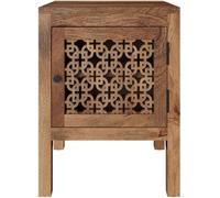 Rendez-Vous Déco Mesita de noche calada en madera de mango