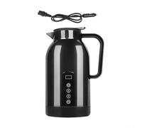 Rendimiento energético para hervidor de viaje de acero inoxidable compatible con automóviles, ideal para cualquier amante de las bebidas