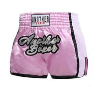 Rendimiento óptimo con pantalones cortos de entrenamiento de boxeo, unisex, diseñados para artes marciales mixtas y muay thai con estampados (L, rosa)